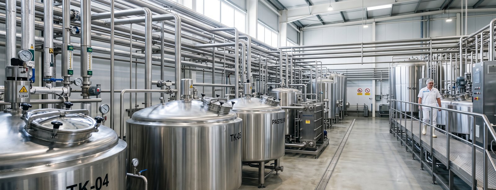 NextEra Dairy milk processing plant